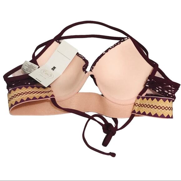 Shade and shore Lightly Lined Purple Passion bikini top size 34B - Picture 4 of 4